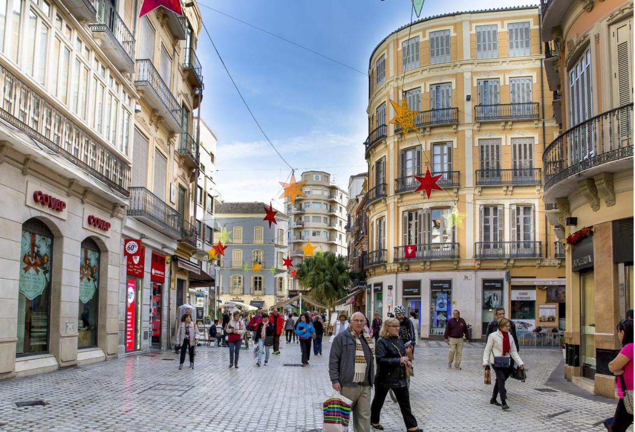 Sea & Wave Capitan Charming Duplex Apartment Malaga Bagian luar foto
